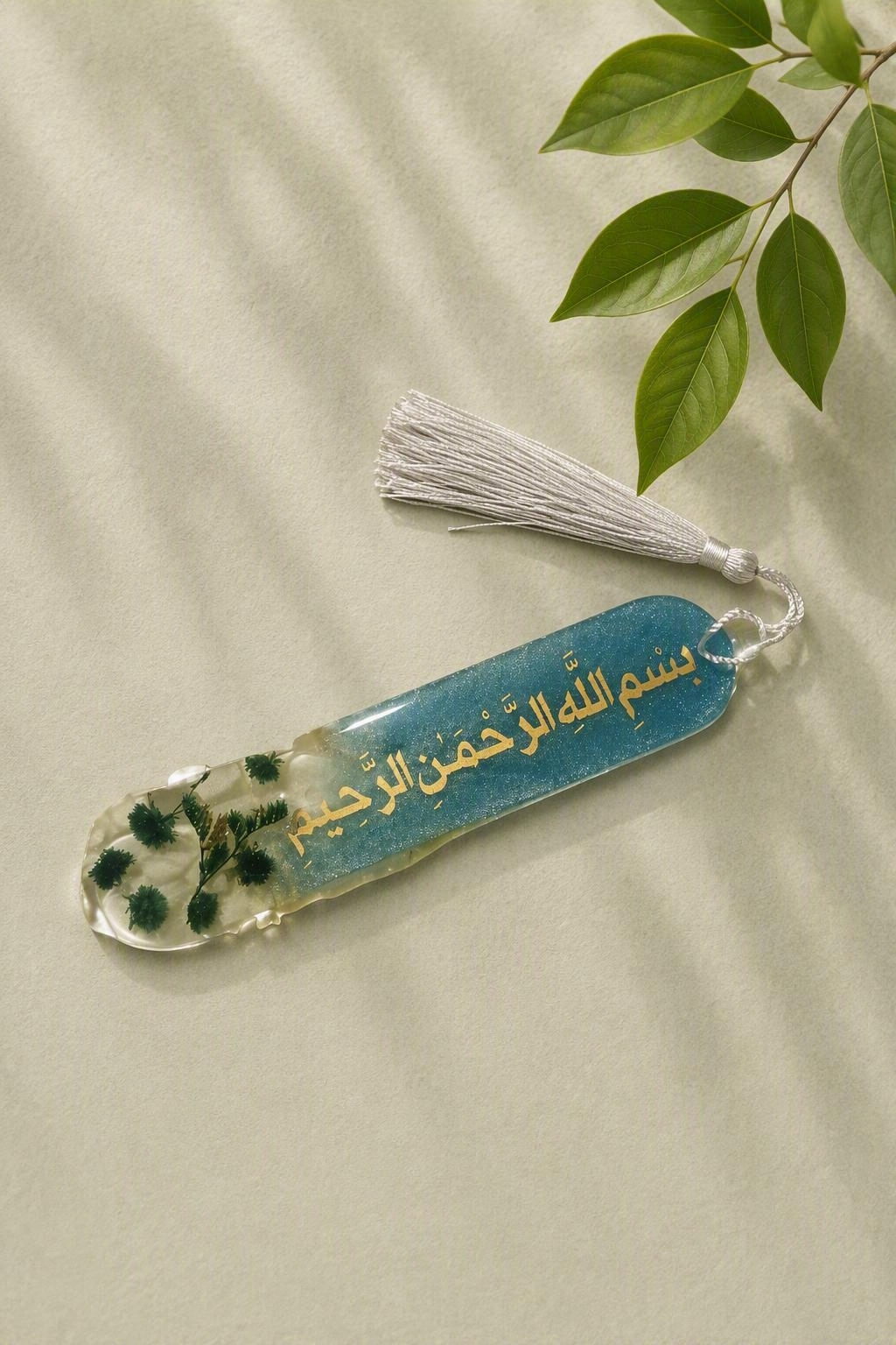 Floral Vinyl Bookmark
