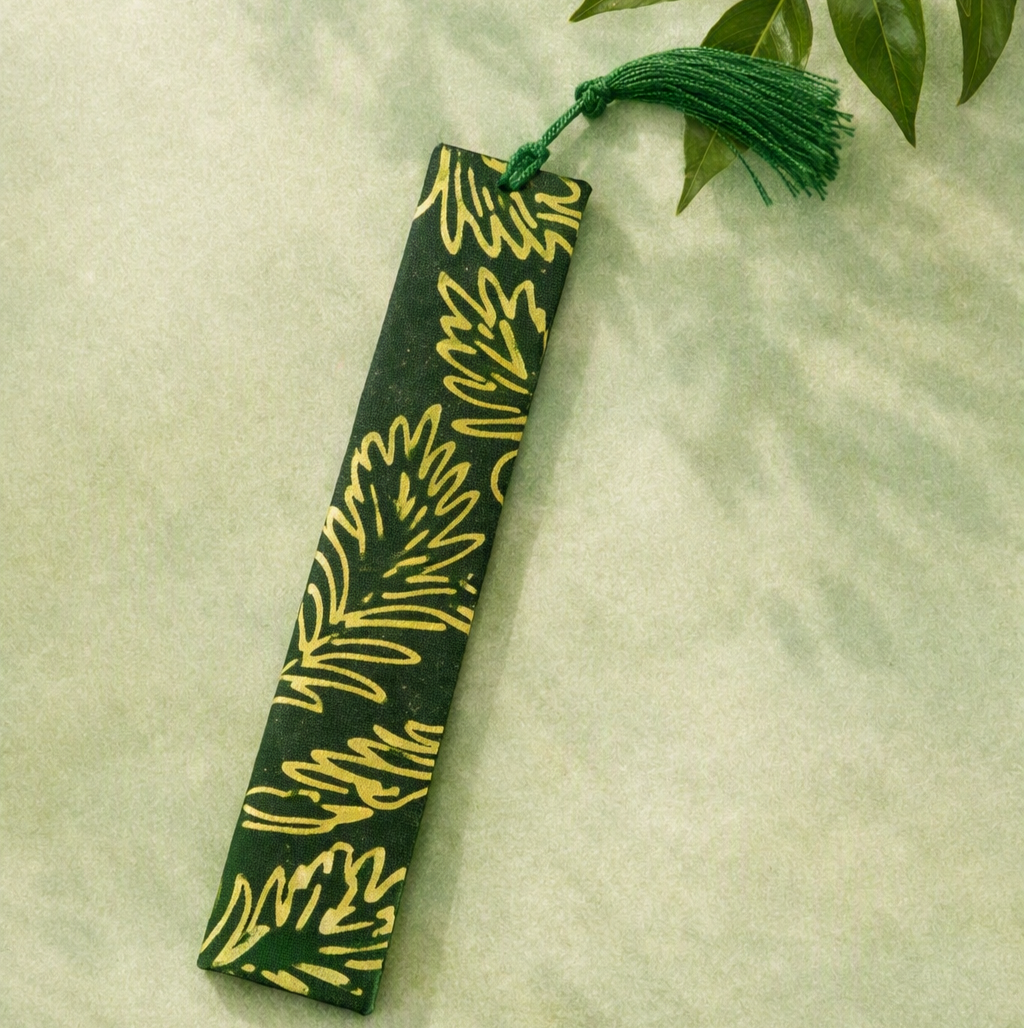 Golden Leaf Bookmark